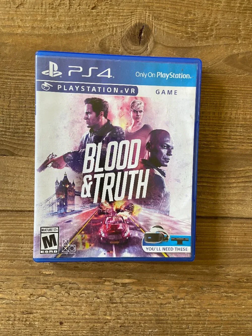 Blood & Truth PS4 PlayStation VR PSVR Game